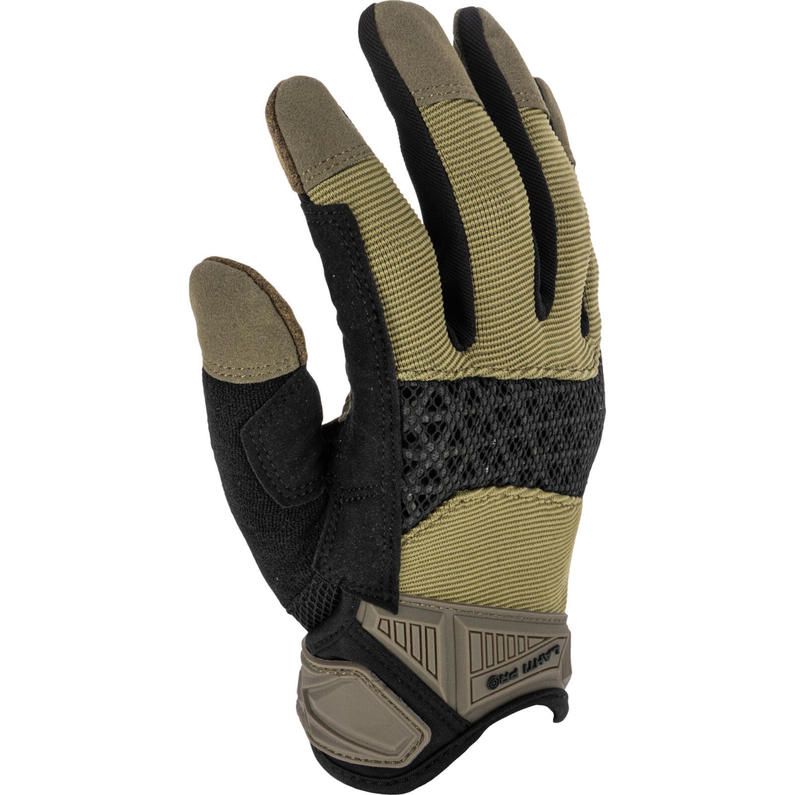 LahtiPro Arbetshandskar touch, silikongrepp, frotte, kardborre, 4 storlekar, LAHTI PRO (Handskestorlek : 10 [XL] Handlängd 20,4cm Omkrets 25,4cm) - 10