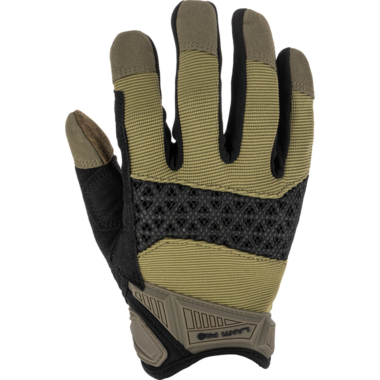 LahtiPro Arbetshandskar touch, silikongrepp, frotte, kardborre, 4 storlekar, LAHTI PRO (Handskestorlek : 11 [XXL] Handlängd 21,5cm Omkrets 27,9cm) - 2