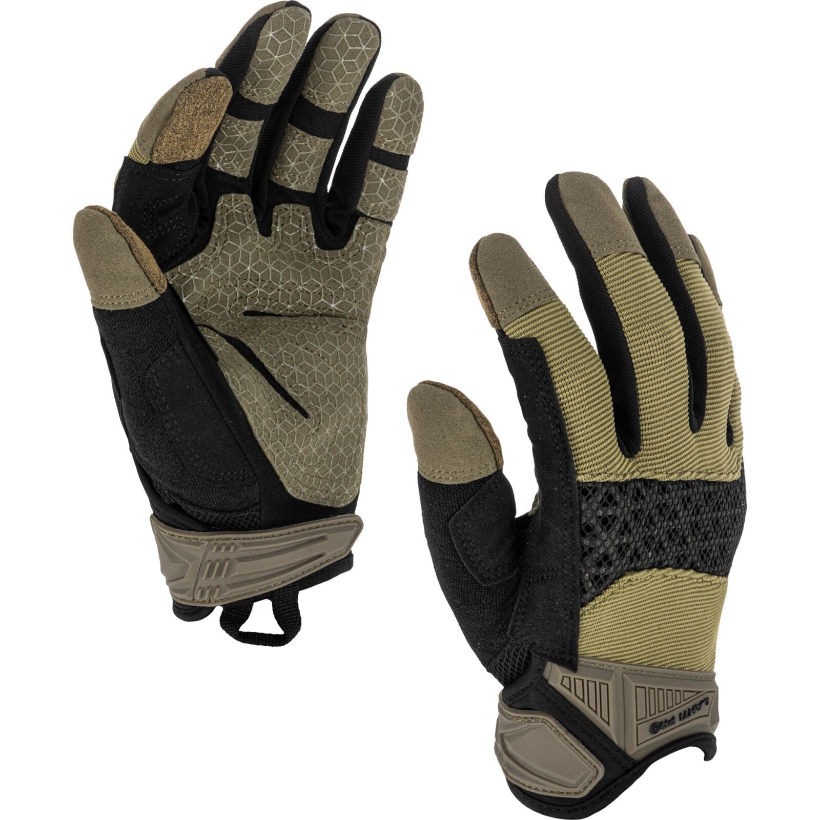 LahtiPro Arbetshandskar touch, silikongrepp, frotte, kardborre, 4 storlekar, LAHTI PRO (Handskestorlek : 11 [XXL] Handlängd 21,5cm Omkrets 27,9cm) - 8