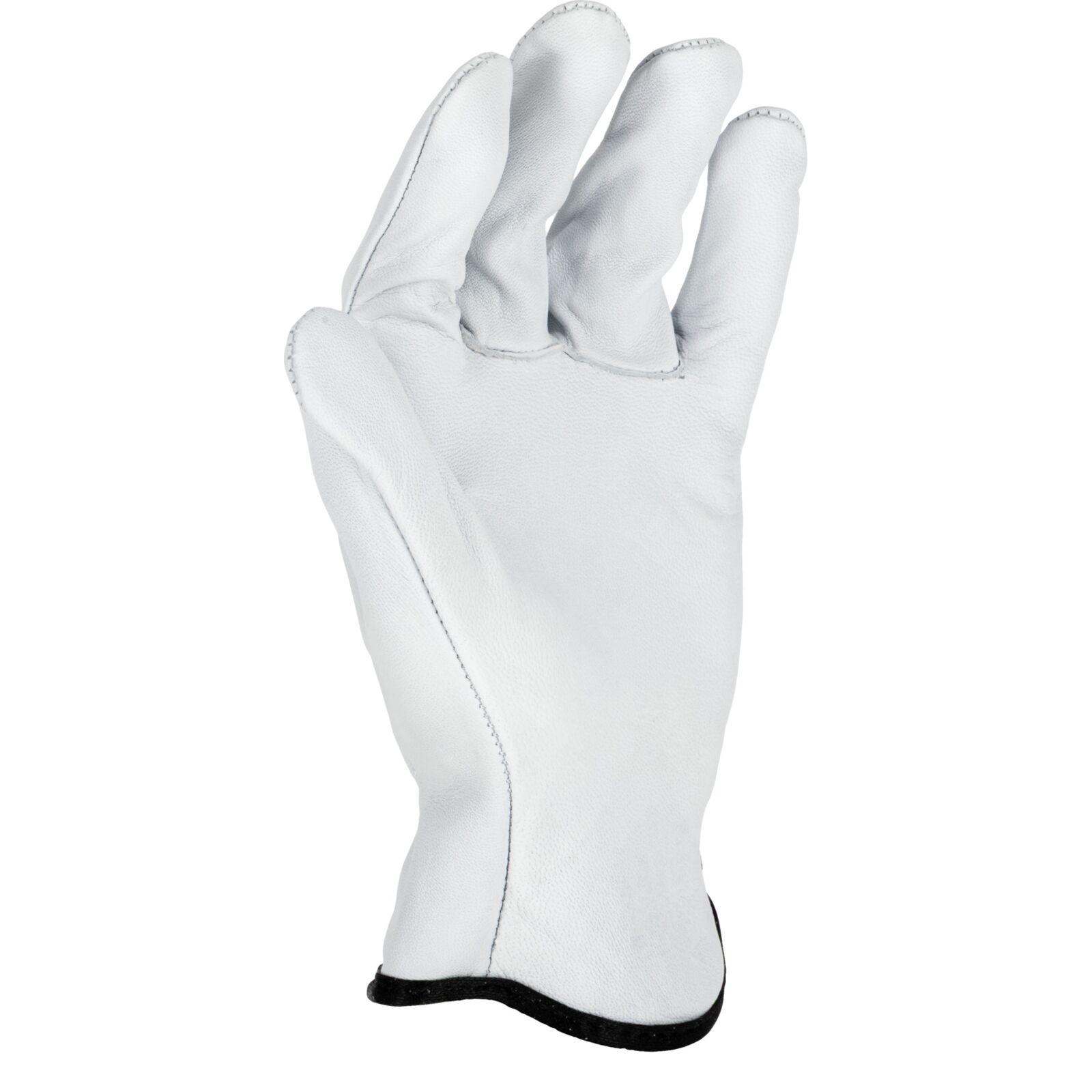 LahtiPro Handskar, äkta getskin, vita, st. 10, CE, EN 420, LAHTI PRO L2710 - 4