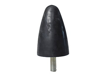 Ändstopp 40x50 mm med M8 gänga