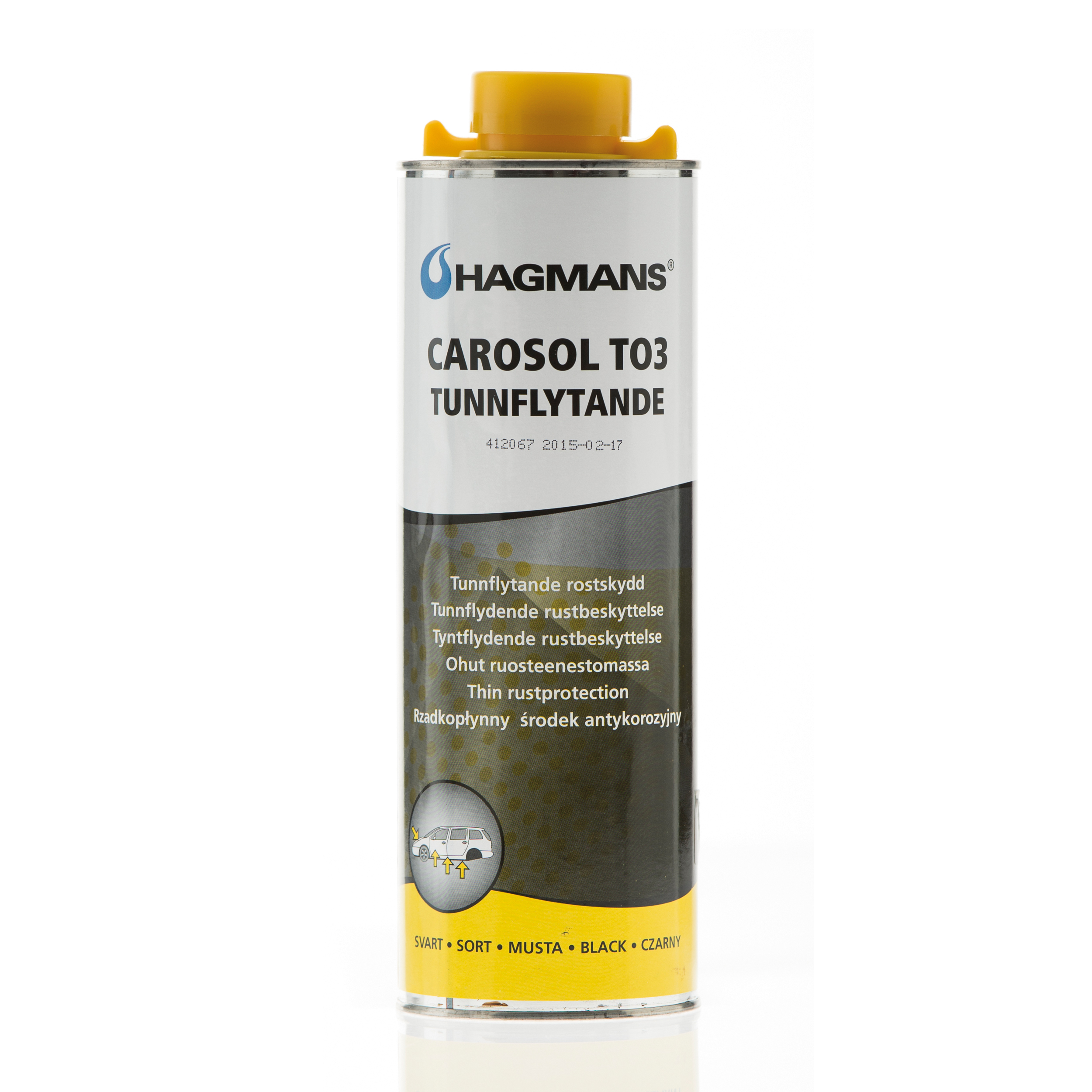 Carosol Tunnflytande Rostskydd TO3 1 L - 2