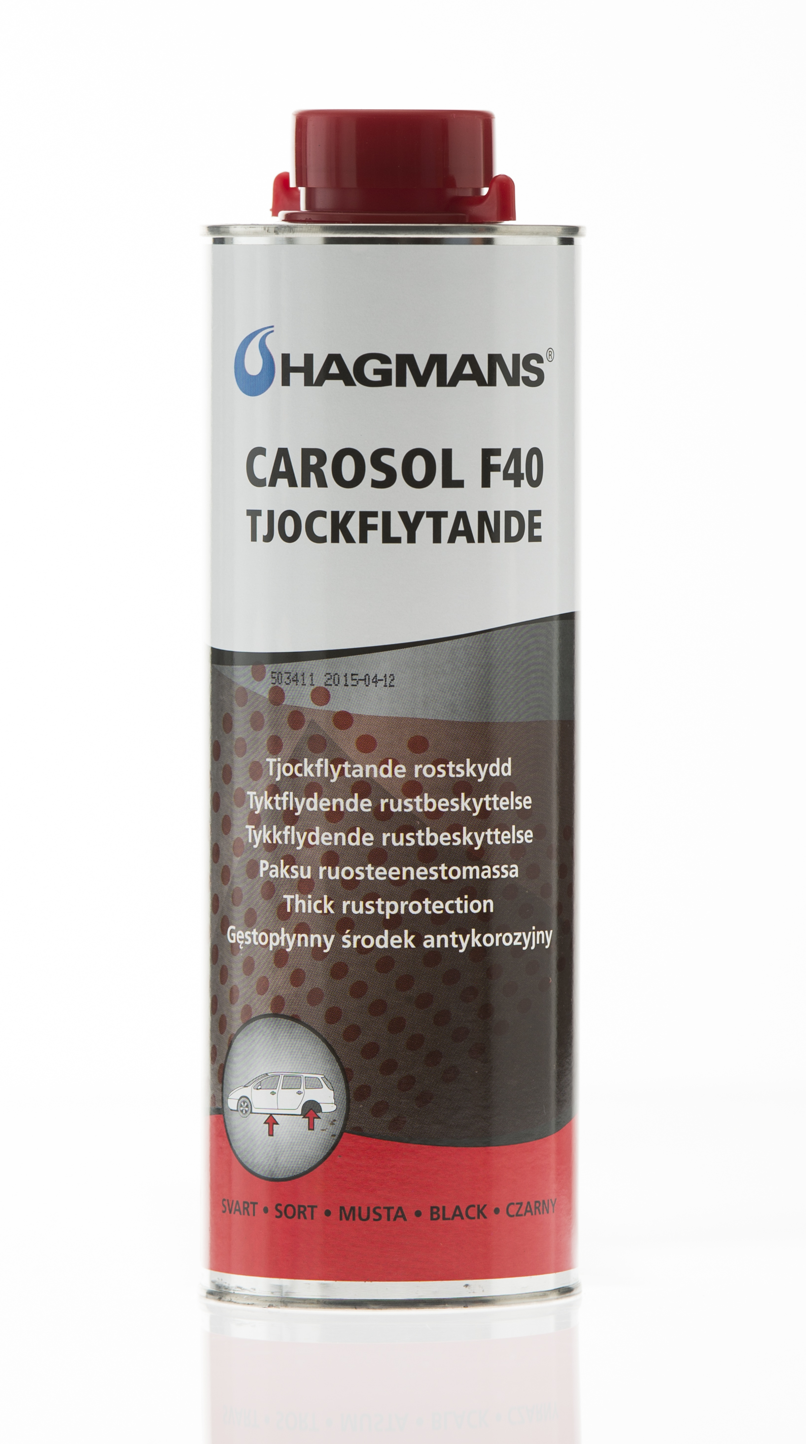 Carosol Tjockflytande Rostskydd F40 1 L