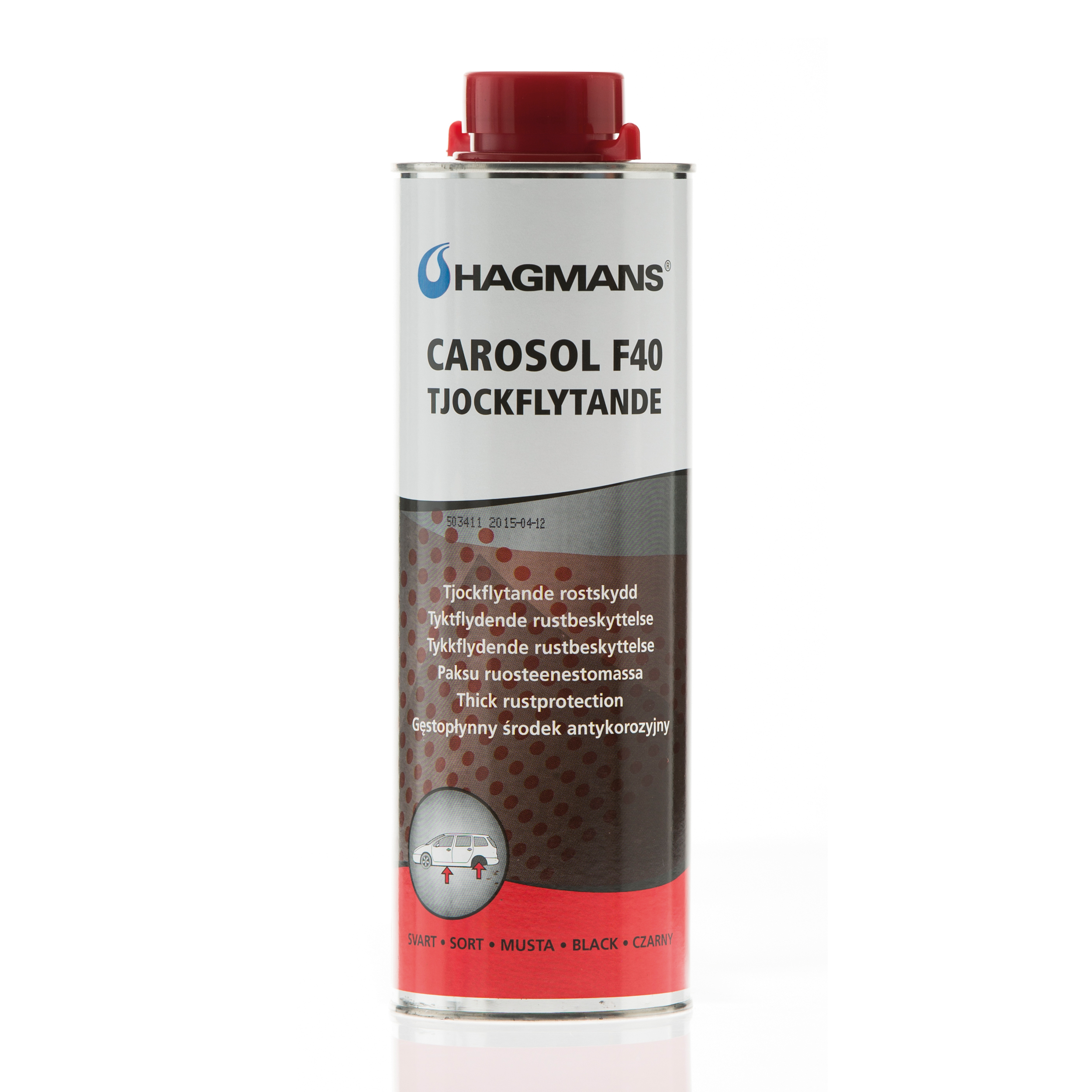 Carosol Tjockflytande Rostskydd F40 1 L - 2