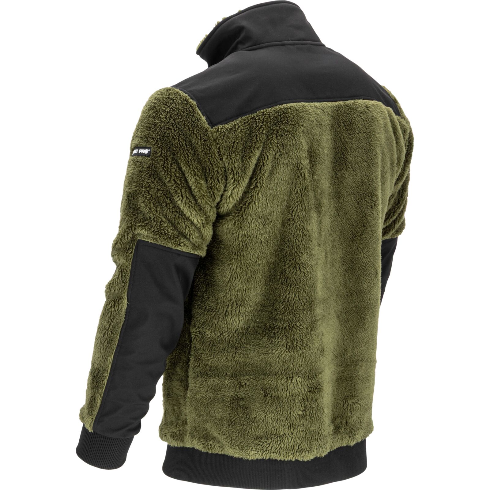 LahtiPro Arbetsjacka Sherpa Fleece med Dragkedja, Grön, LAHTI PRO (Storlek : 3XL) - 3