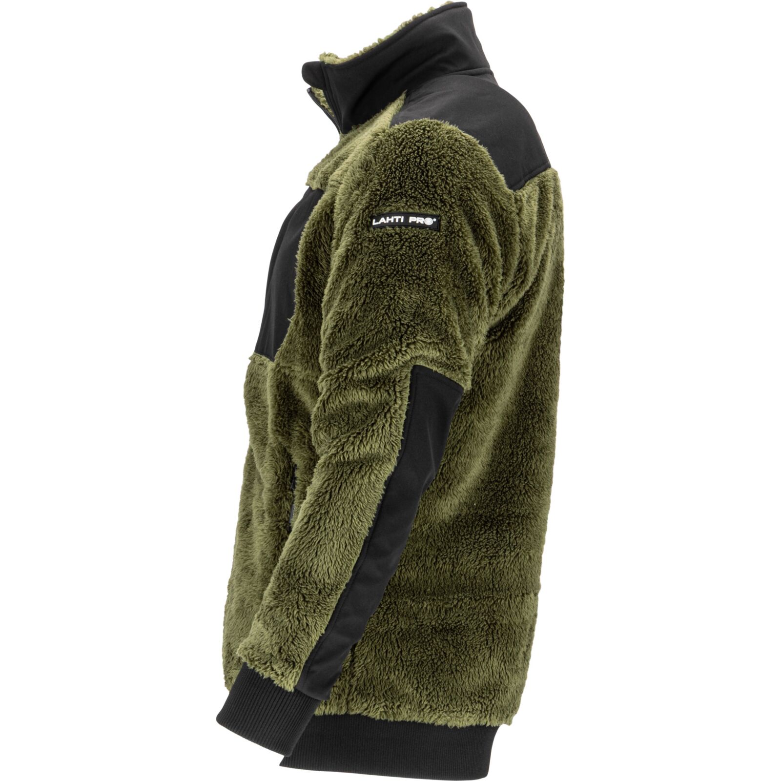 LahtiPro Arbetsjacka Sherpa Fleece med Dragkedja, Grön, LAHTI PRO (Storlek : 3XL) - 2