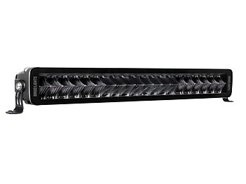 BriodLights Ljusramp Dubbelradig Pos. ljus Mörk 5500lm 22"
