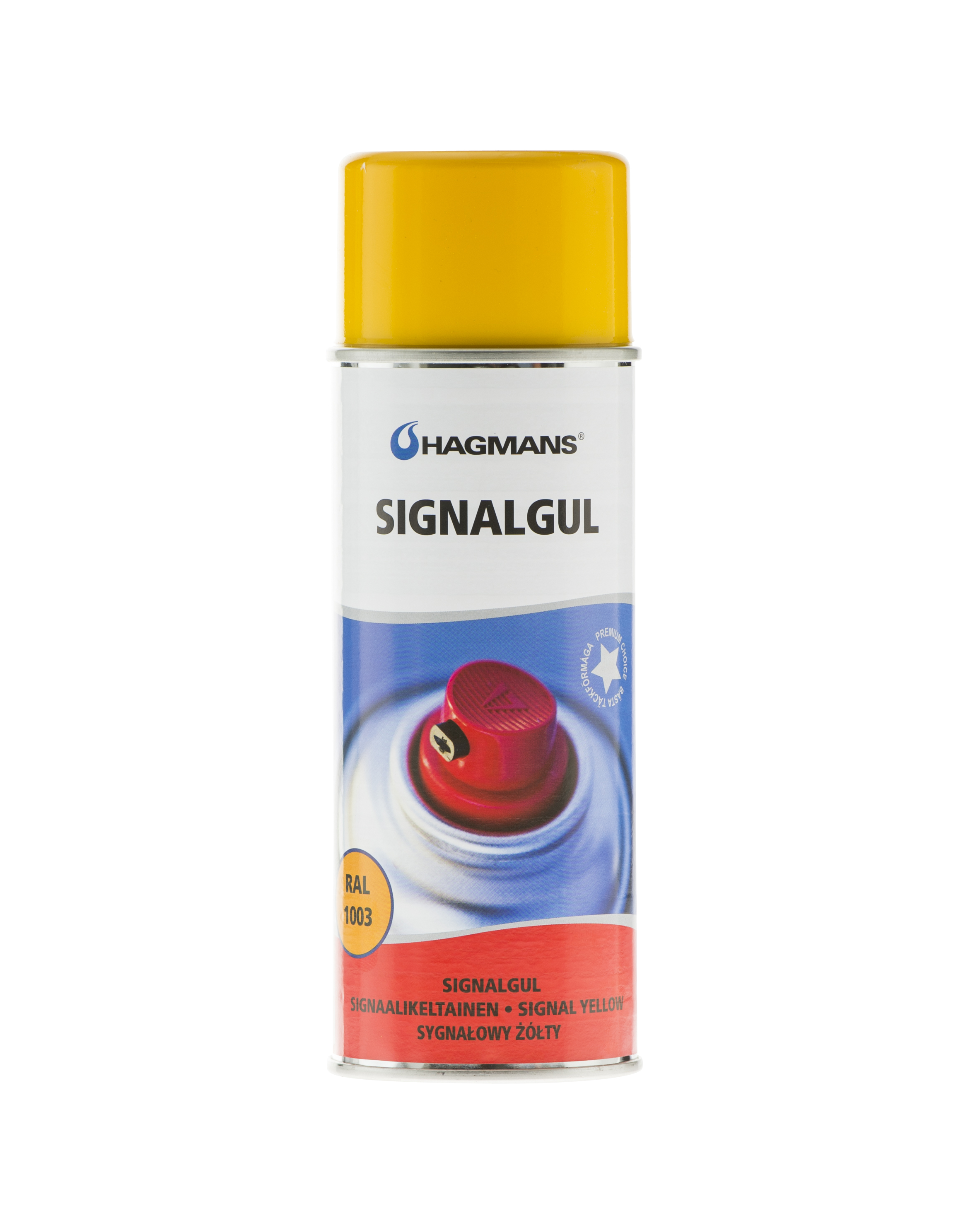 Hagmans Sprayfärg Signalgul RAL 1003  400 ML