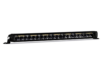 BriodLights Extraljusramp Svart Enkelradig P.ljus 3586lm 20"