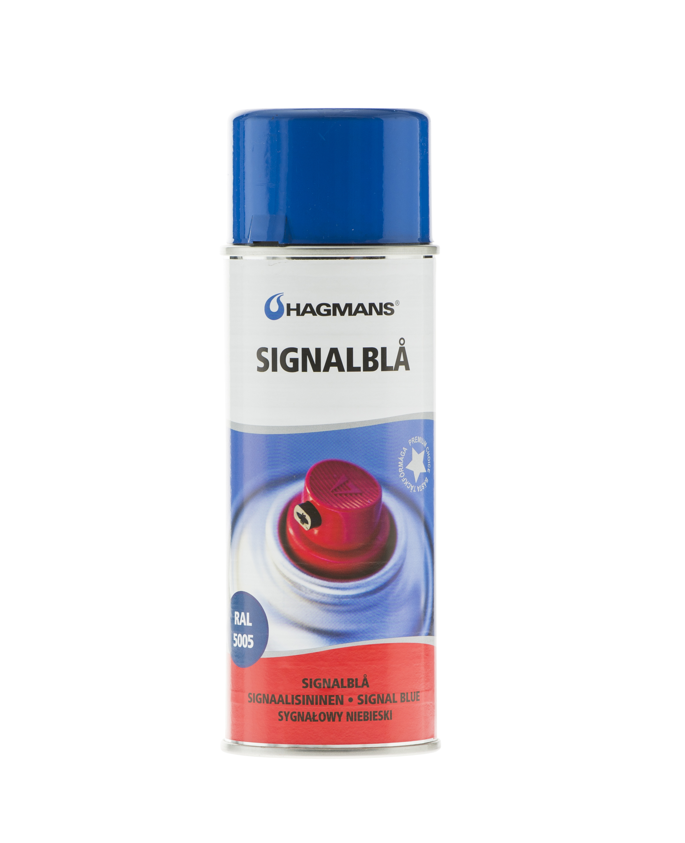 Hagmans Sprayfärg Signalblå RAL 5005  400 ML