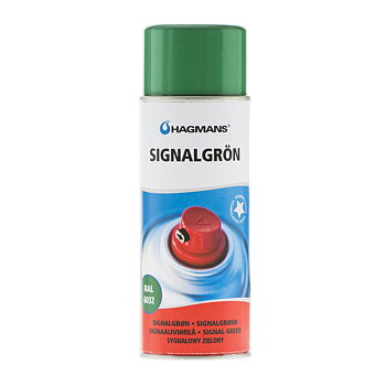 Hagmans Sprayfärg Signalgrön RAL 6032 400 ML