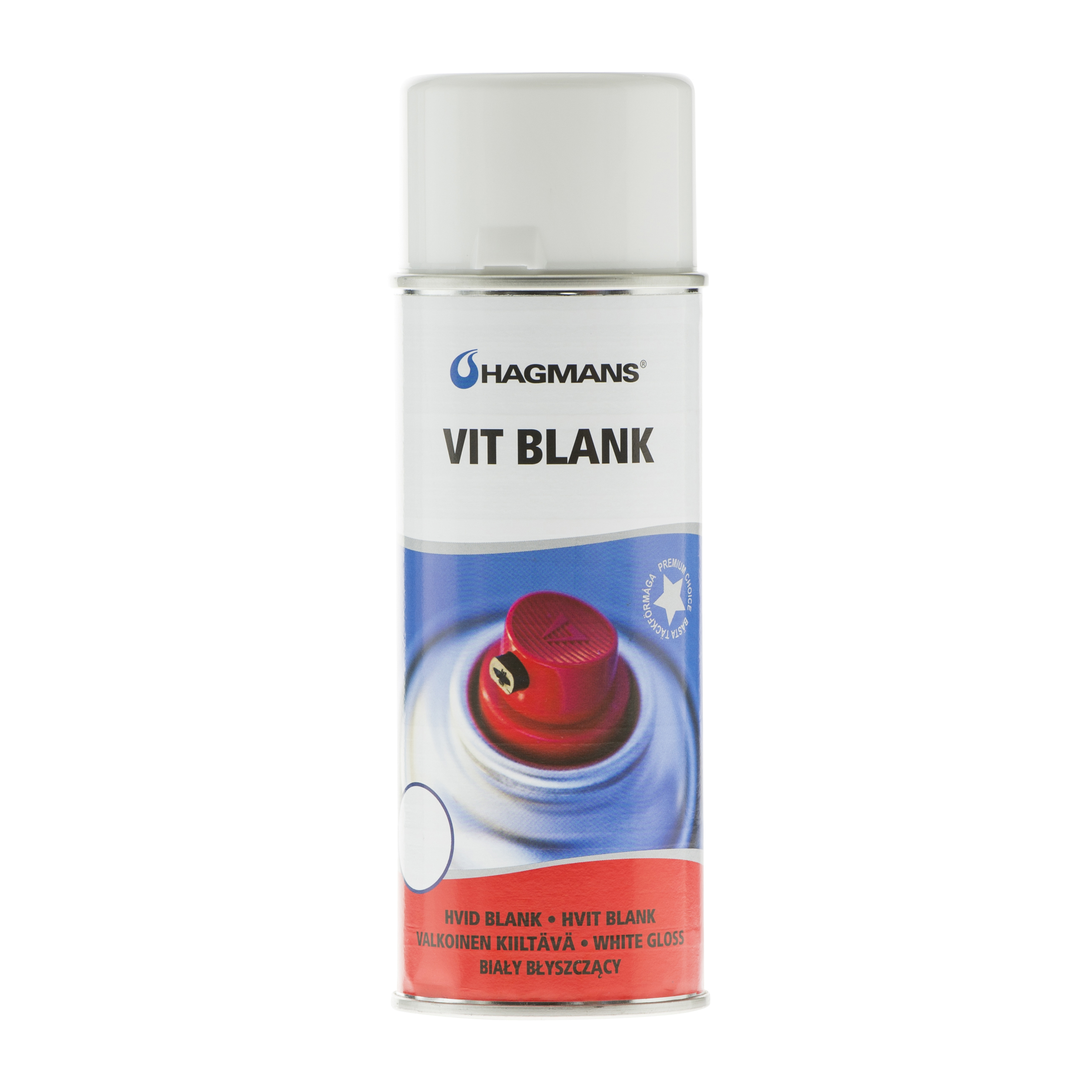 Hagmans Sprayfärg Blank Vit 400 ML - 2