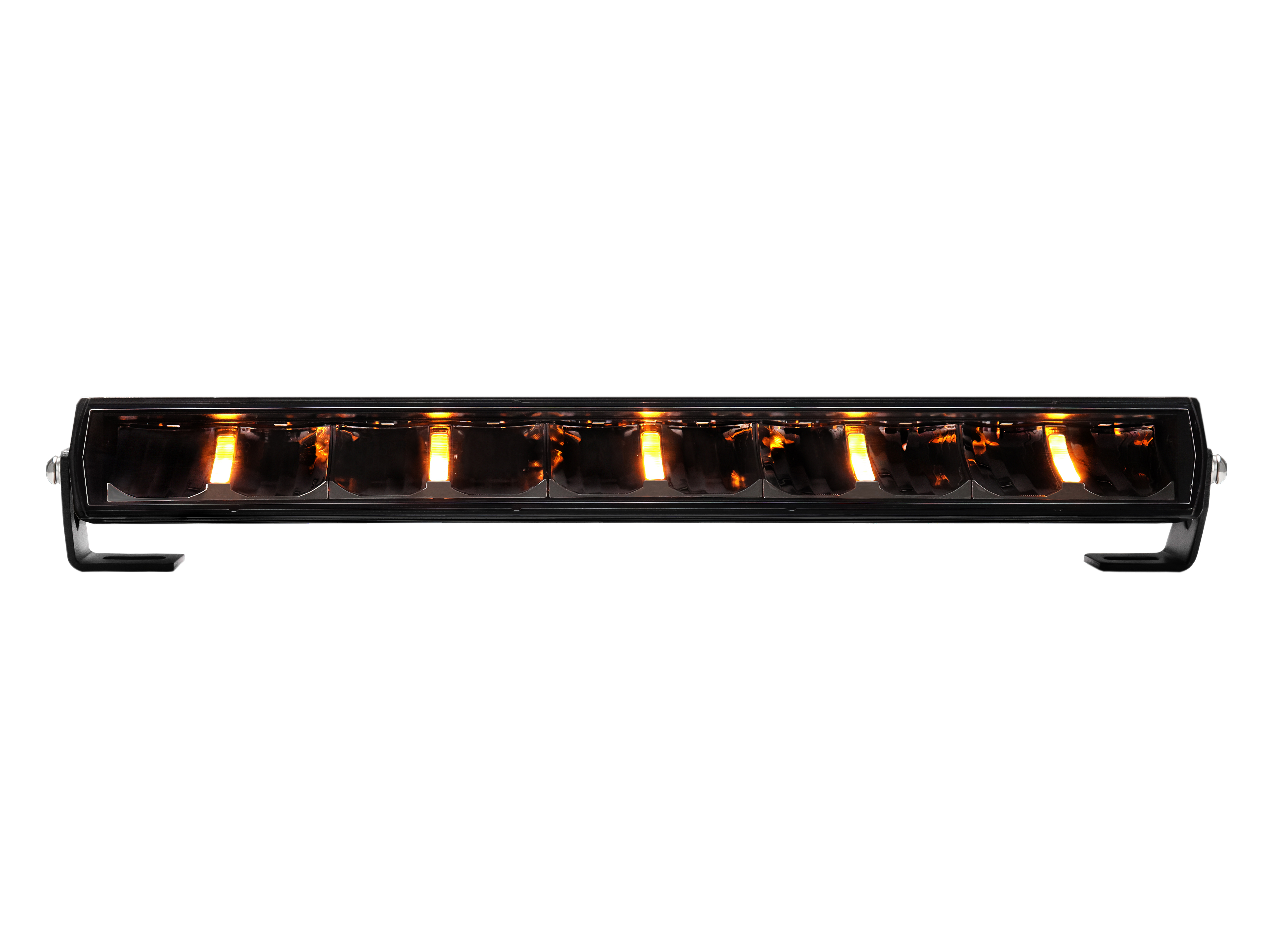 BriodLights Böjd Extraljusramp Enkelradig 11500lm - 4
