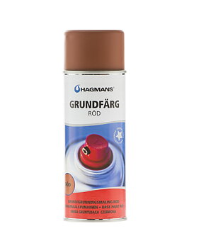 Hagmans Grundfärg Röd 400 ML