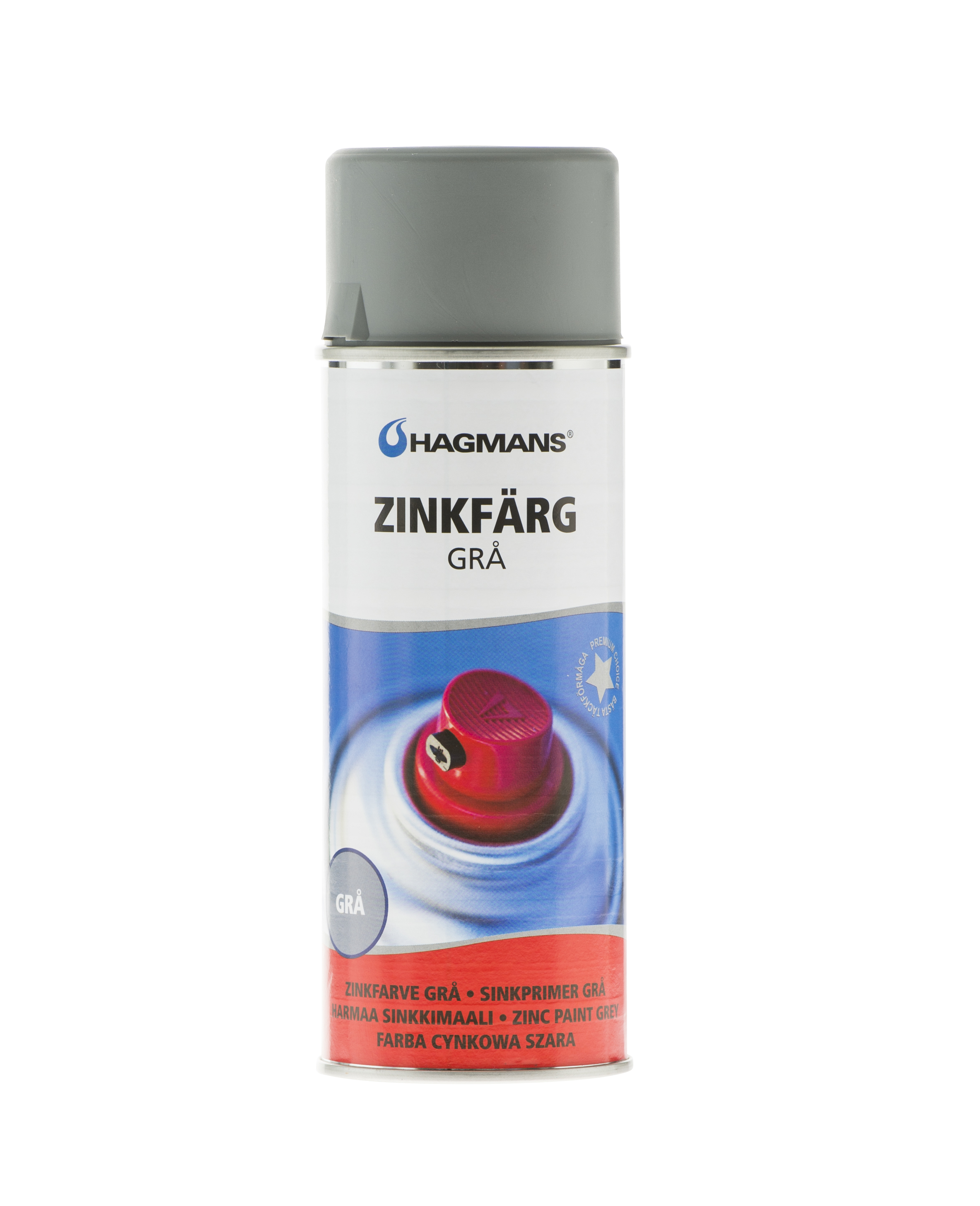 Hagmans Zinkfärg Grå 400 ML