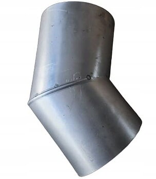 Övriga 3 Rörböj för rökkamin, 45 grader 100 mm rökrör