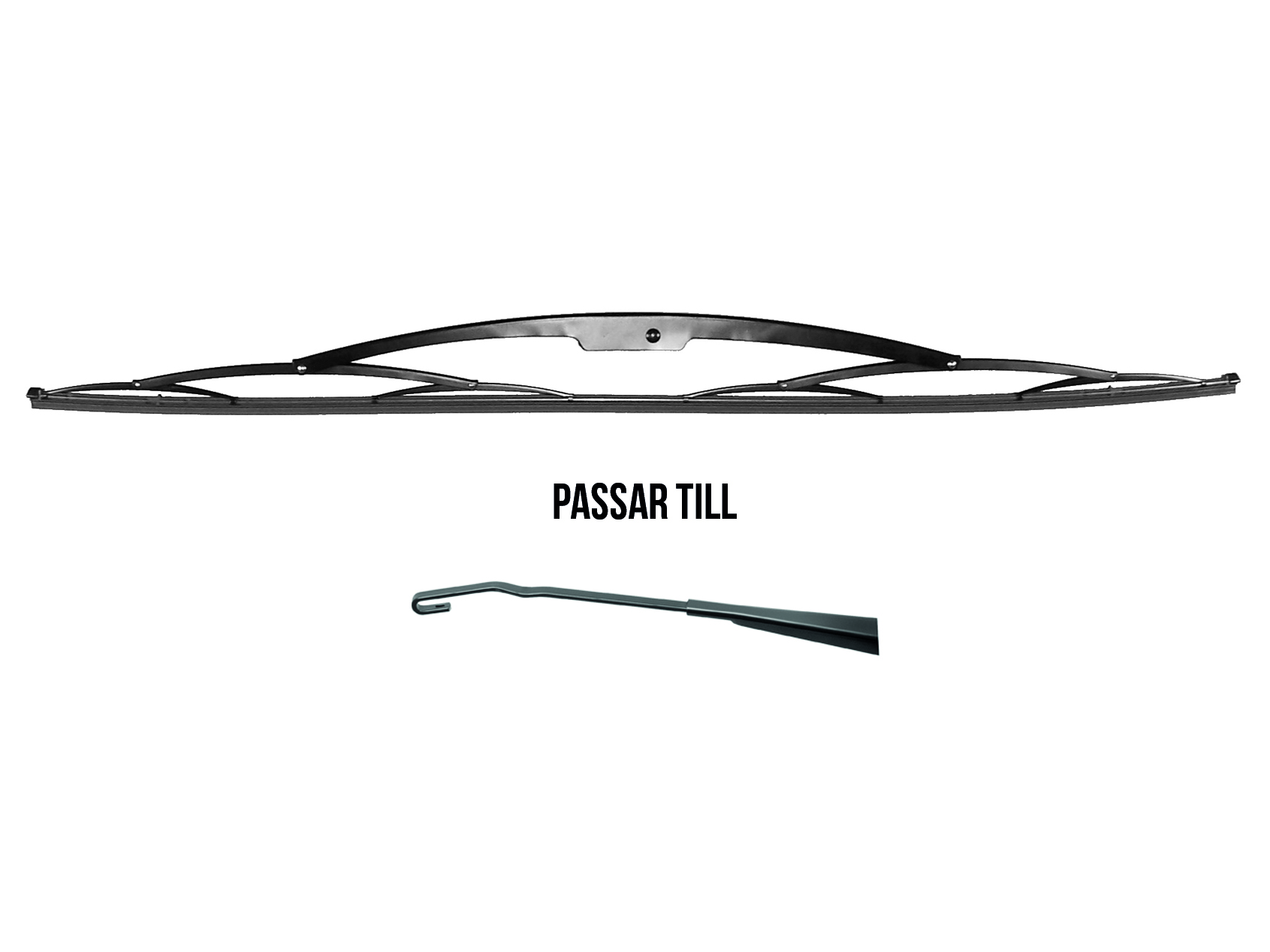 Torkarblad TRICO TX 1000 mm "underhook”