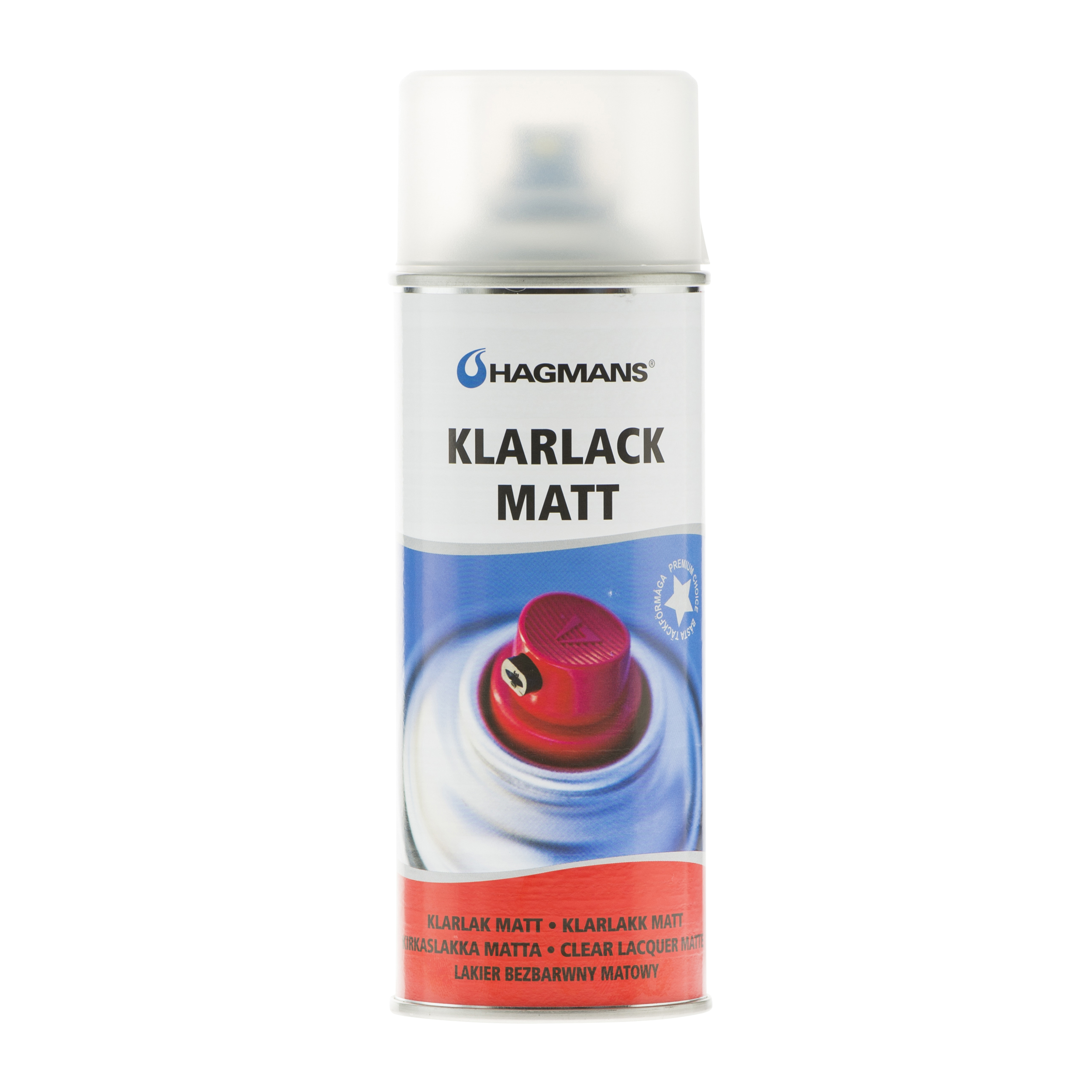 Hagmans Klarlack Matt 400 ML - 2