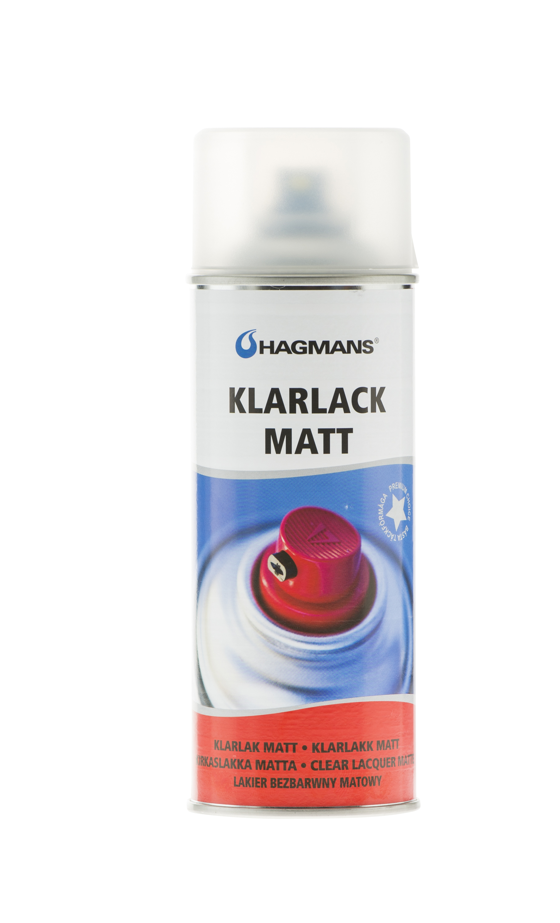 Hagmans Klarlack Matt 400 ML