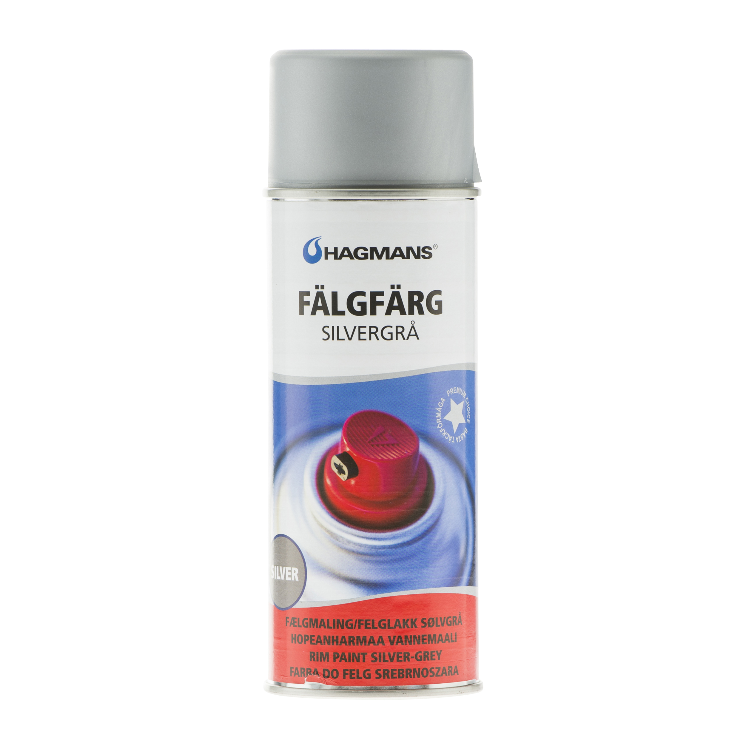 Hagmans Fälgfärg Silvergrå 400 ML - 2