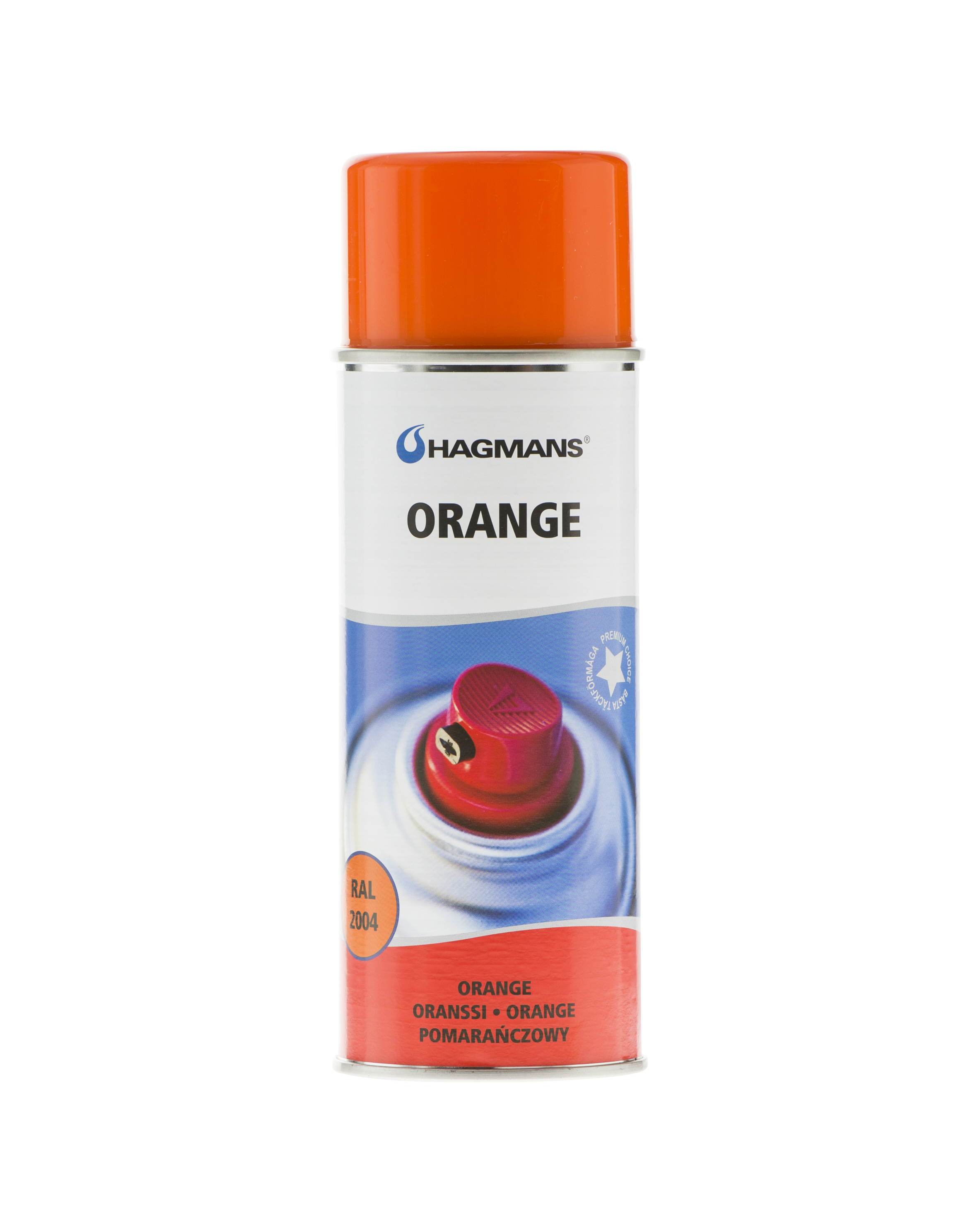 Hagmans Sprayfärg Orange RAL 2004 400 ML