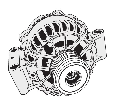 Specialnycklar, sats med nycklar för generatorer alternatorer, YATO - 3