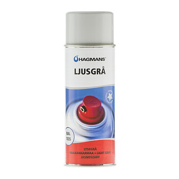 Hagmans Sprayfärg Ljusgrå RAL 7035 400 ML
