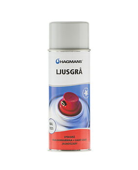 Hagmans Sprayfärg Ljusgrå RAL 7035 400 ML