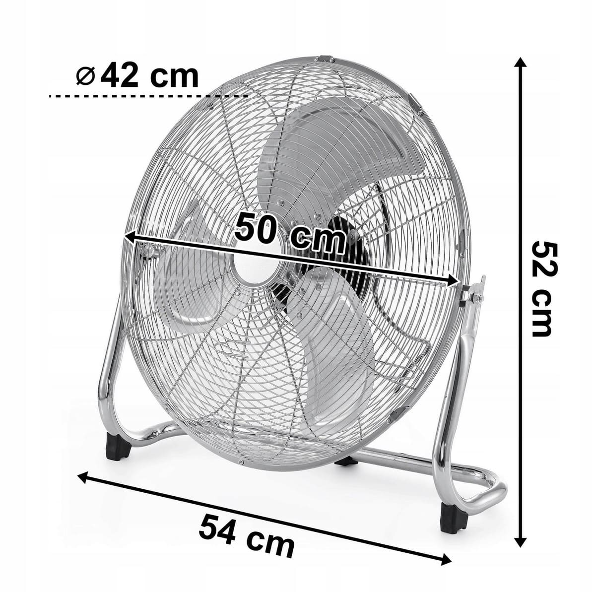 Övriga 3 Stor kraftfull fläkt 50 cm (20) 120W, golvmodell, ganska tyst - 10