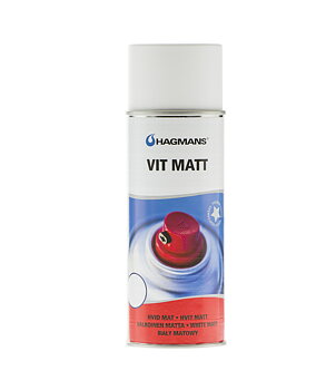 Hagmans Sprayfärg Matt Vit 400 ML