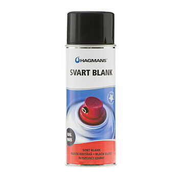 Hagmans Sprayfärg Blank Svart RAL 9005 400 ML