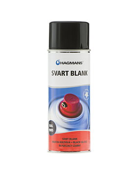 Hagmans Sprayfärg Blank Svart RAL 9005 400 ML