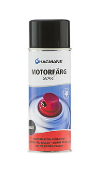 Hagmans Motorfärg Svart 400 ML