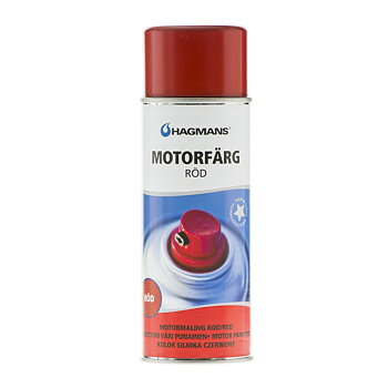 Hagmans Motorfärg Röd 400 ML