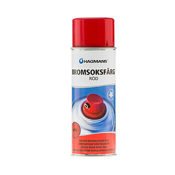 Hagmans Bromsoksfärg Röd 400 ML