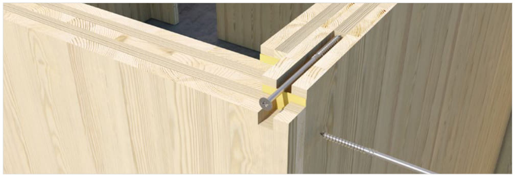 Träskruv TORX C4 försänkt huvud 4 x 30 till 6 x 200, 200 till 1000st per paket, Klimas (Skruvstorlek och mängd : 4 x 60 / 500 st.) - 7