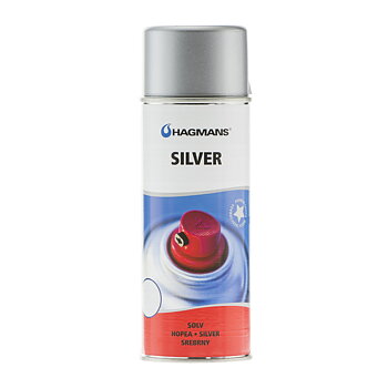 Hagmans Metalliclack Silver 400 ML