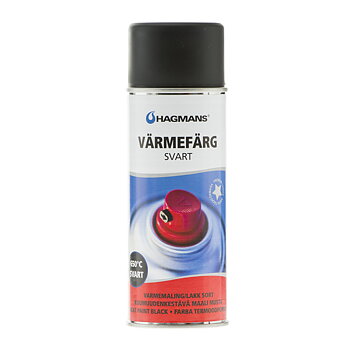 Hagmans Värmefärg Svart 400 ML
