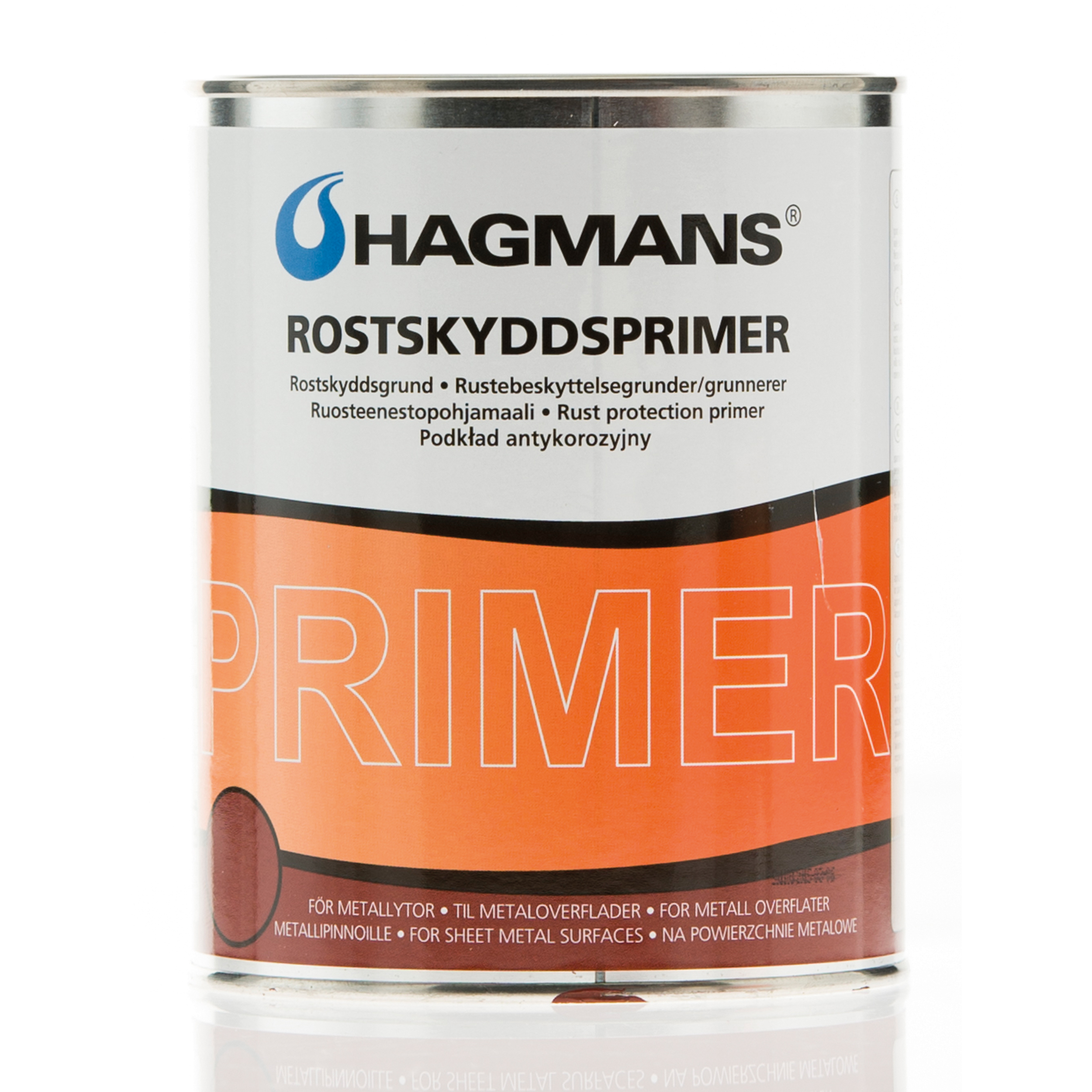 Hagmans Rostskyddsprimer Röd 1 L - 2