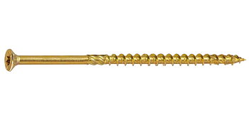 Träskruv TORX C4 försänkt huvud 4 x 30 till 6 x 200, 200 till 1000st per paket, Klimas (Skruvstorlek och mängd : 5 x 120 / 400 st.)