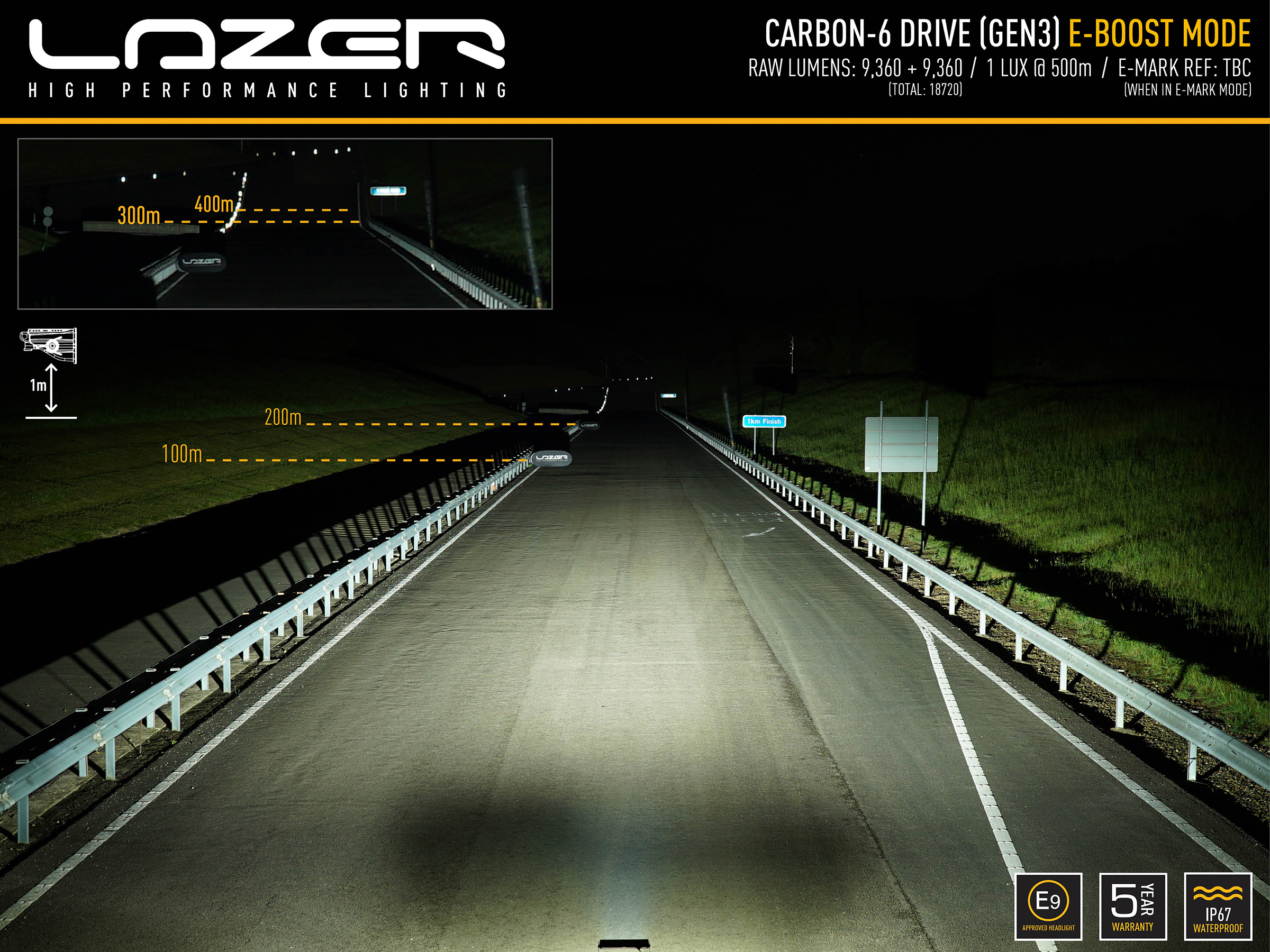 Lazer Carbon-6 Drive Gen3 - 4