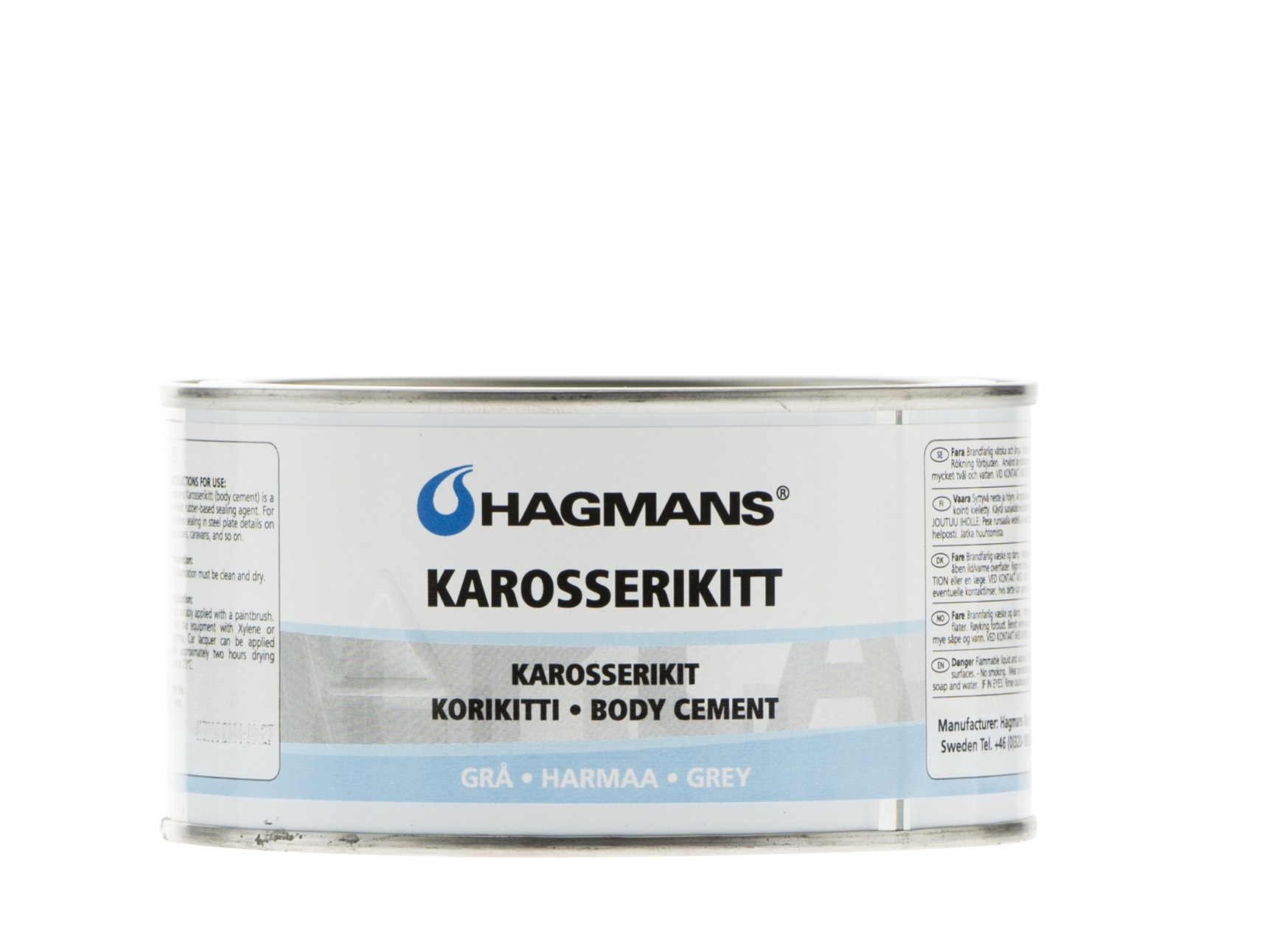 Stålplast Karosserikitt Burk 0,3 L