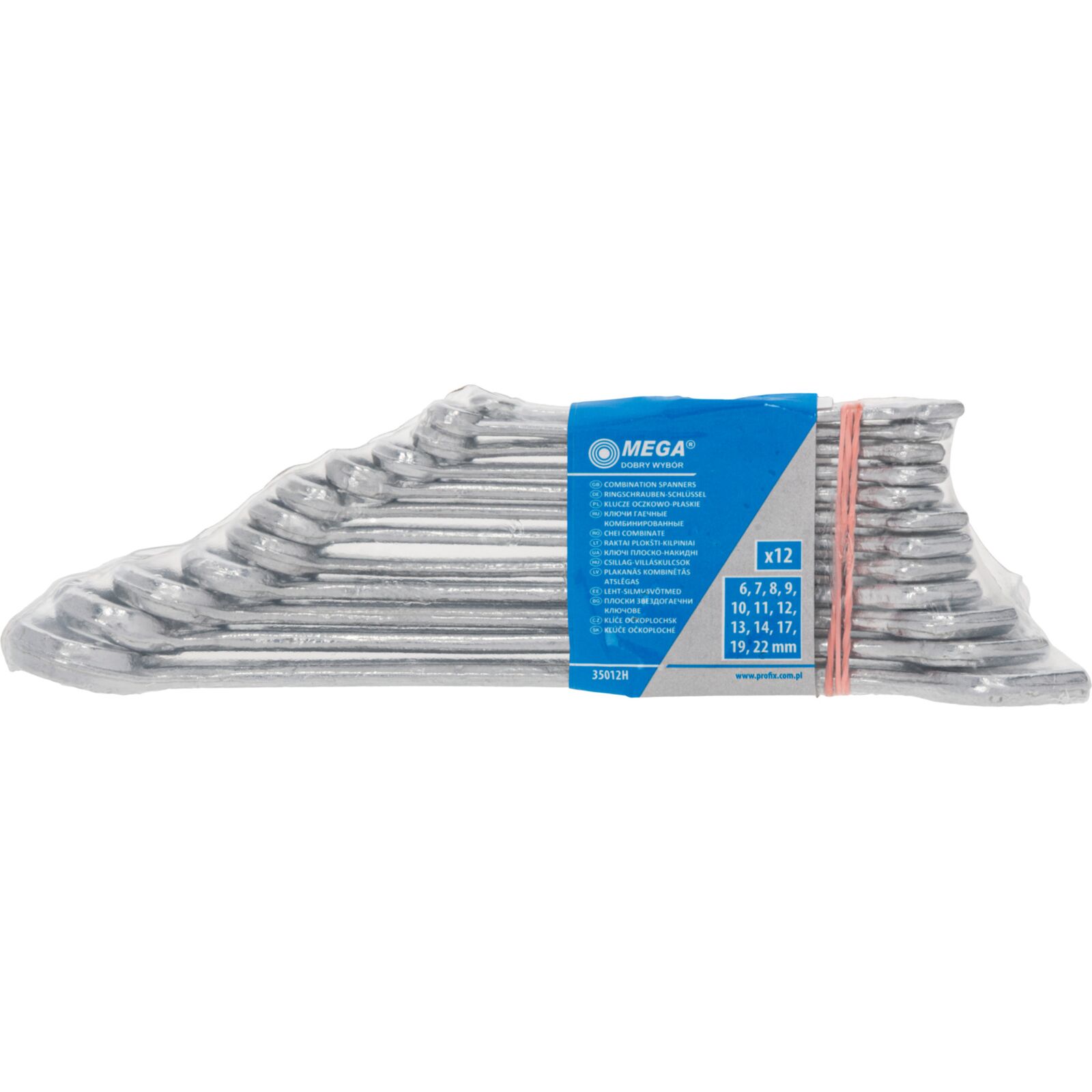 Mega U-ringnyckelsats, kombinyckelsats, blocknyckelsats, 12st 6-22 mm - 6