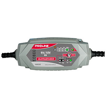 PROLINE TOOLS Inverterande Laddare för Batterier 12V, 2A, Proline