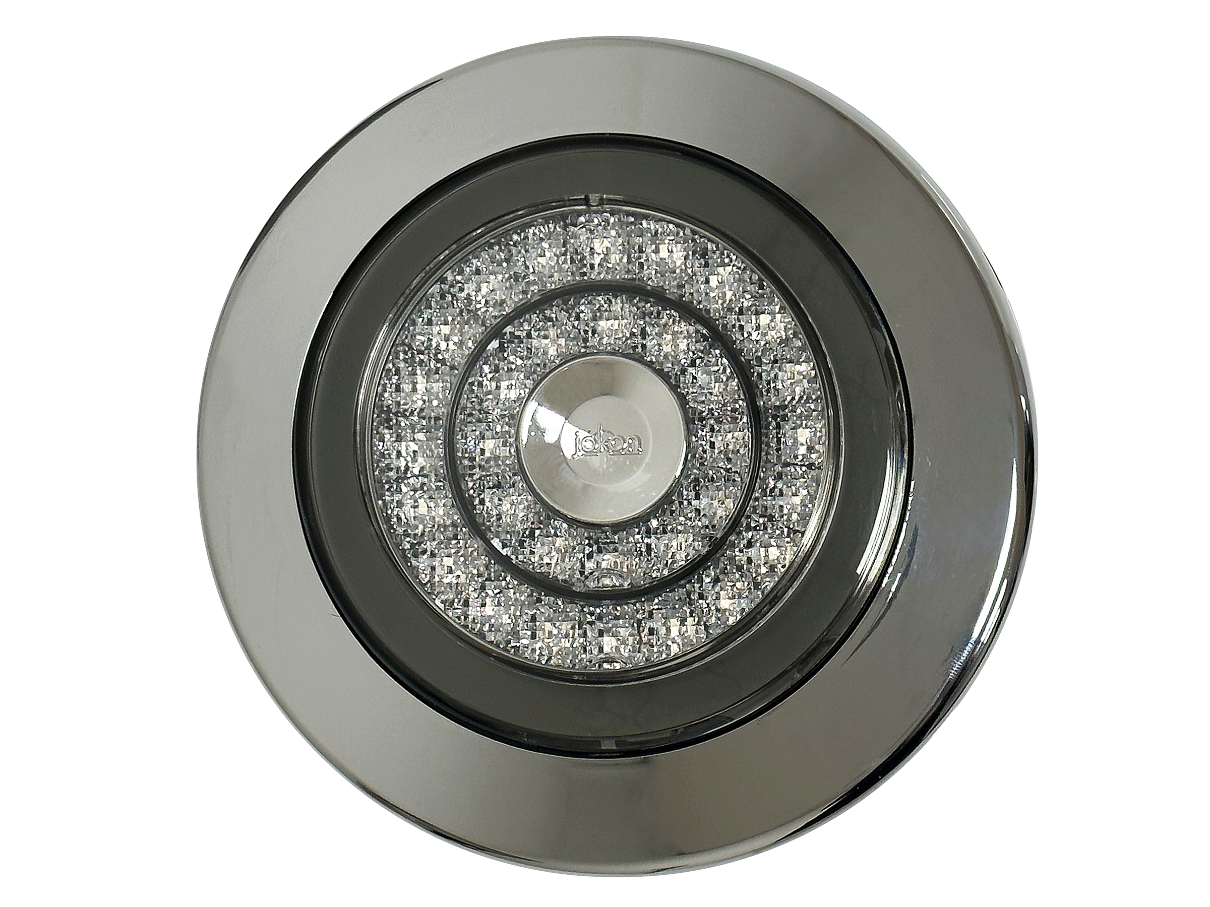 Bak-broms-blinkerslampa LED 24 V 2,5 m Svart