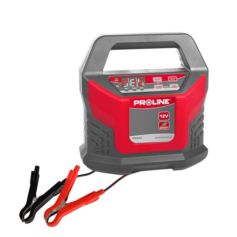 PROLINE TOOLS Batteriladdare 12V, 2/6/10/15A, Automatisk, Proline
