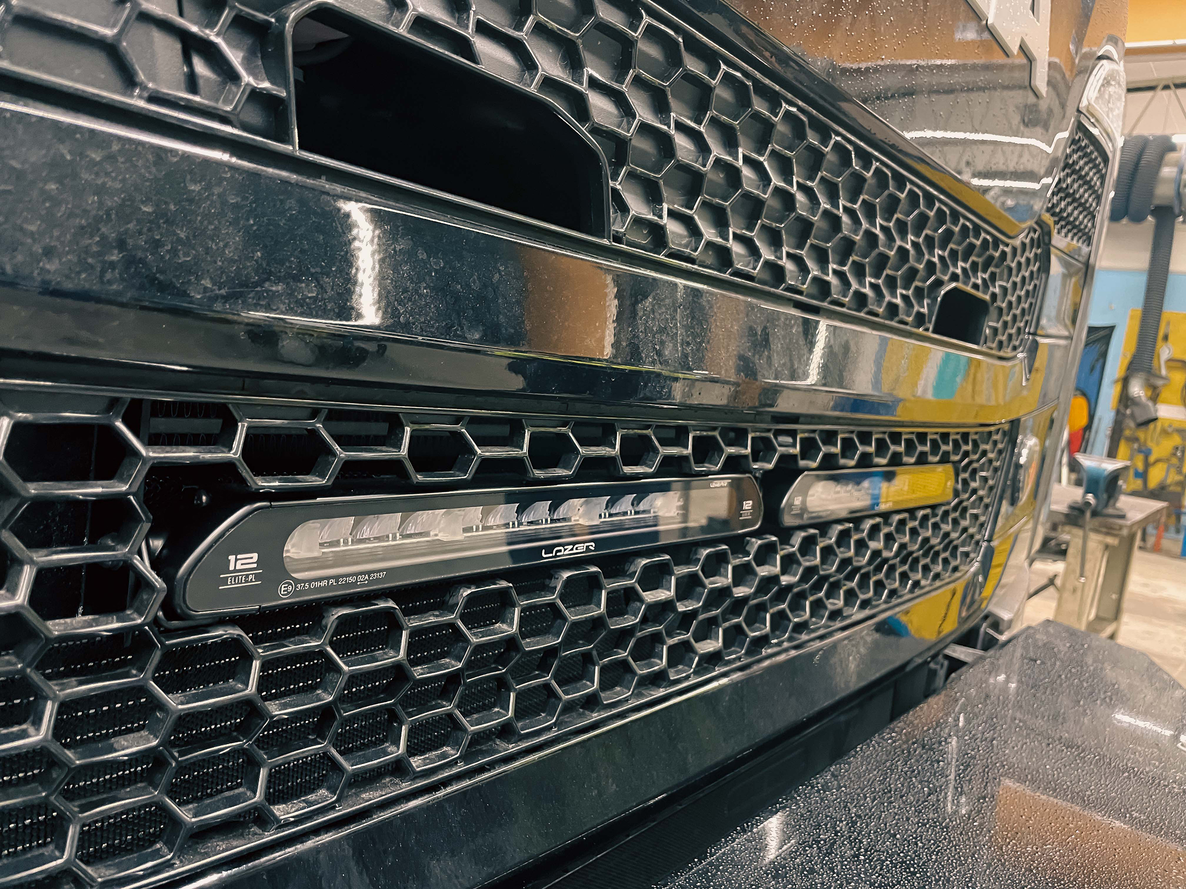 PT-Lazer extraljussats till Scania NG frontlucka - 2