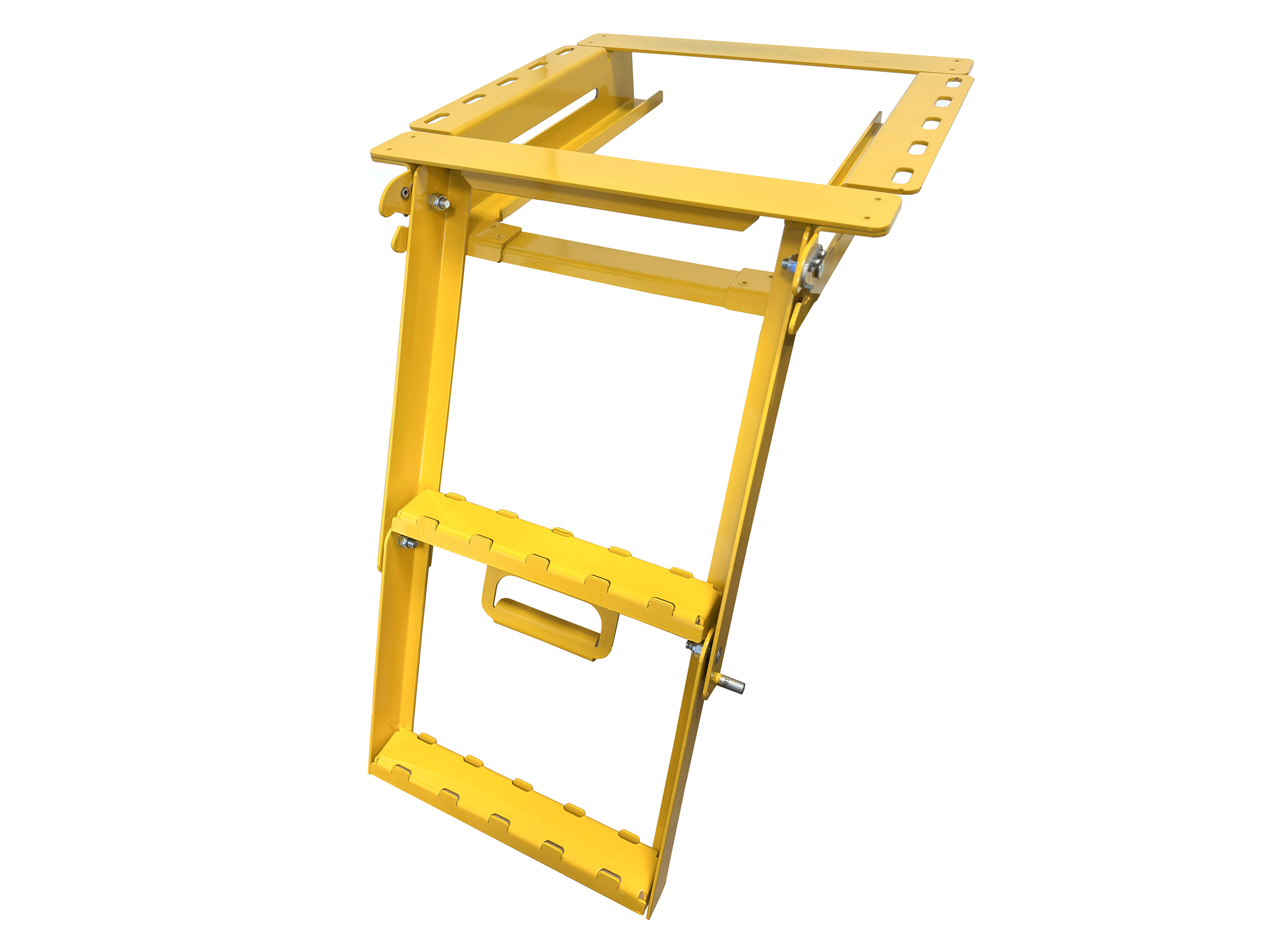 Stege, gul, 2-stegs utan plattform 443x450x75 mm - 2