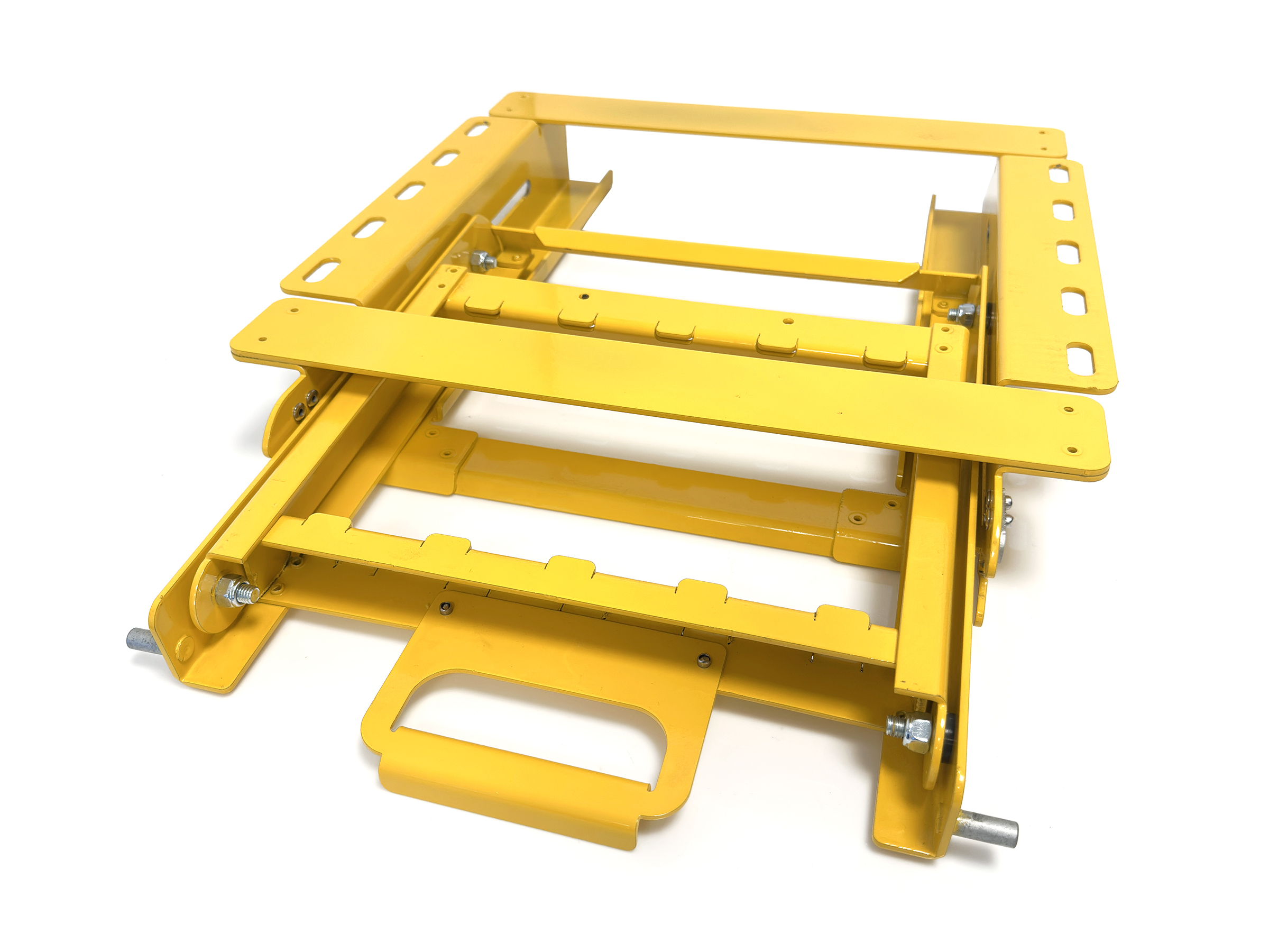 Stege, gul, 2-stegs utan plattform 443x450x75 mm - 3