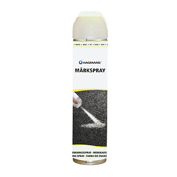 Hagmans Märkspray Solid Vit 600 ML